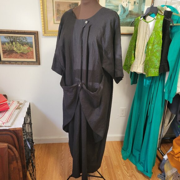 Vintage Mizono 90's Oversized Japanese Style Dress Size 2 - Picture 1 of 5